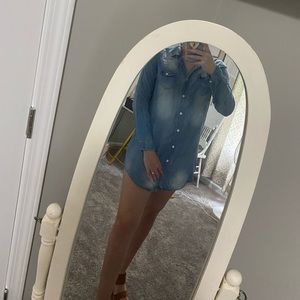 BOUTIQUE BRAND chambray dress